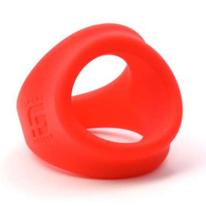 Ballstretcher en silicone rouge FREEBALLER de Sport Fucker