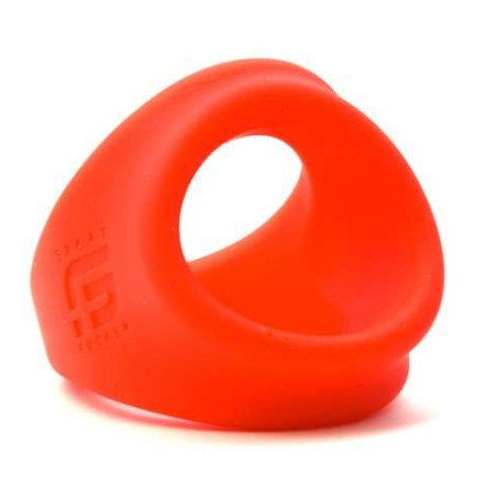 Ballstretcher en silicone rouge FREEBALLER de Sport Fucker