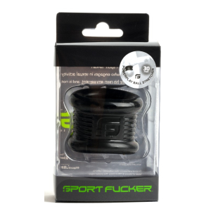 Ballstretcher souple POWERPLAY Noir de Sport Fucker