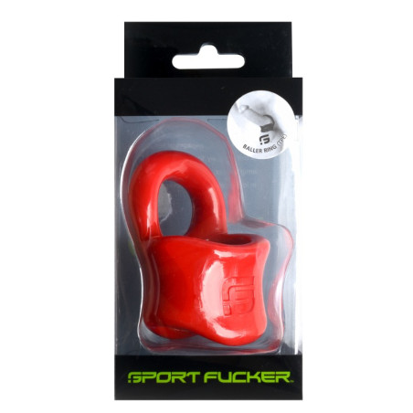 Ballstretcher souple BALLER RING Rouge de Sport Fucker