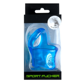 Ballstretcher souple BALLER RING Bleu de Sport Fucker 2