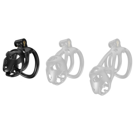 Cage de chasteté BOUH S Noire de CockLock
