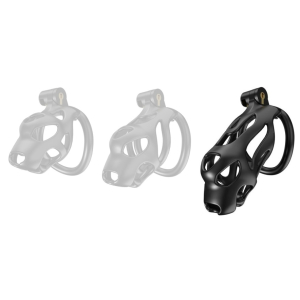 Cage de chasteté DOG L 11 x 3.9 cm Noire