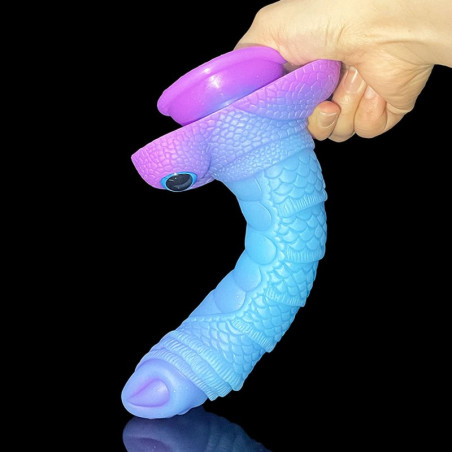 Gode Éléphant phosphorescent  TROB 18 x 4.5 cm