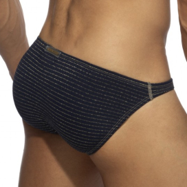 Slip de bain REGAL Bleu marine-Doré 2