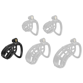 Cage de Chasteté NEXIA L 8 x 3.1cm Noire