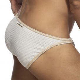 Slip de bain REGAL Blanc Ivoire-Doré 2