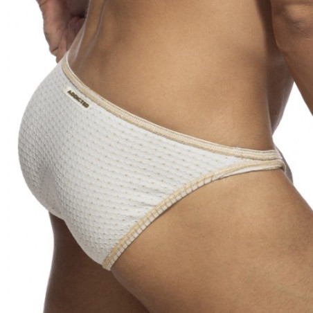 Slip de bain REGAL Blanc Ivoire-Doré