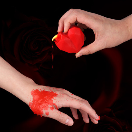 Bougie SM HEARTLOW Rouge