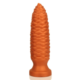 Plug anal LONG PINE XS de 11.5 x 3 cm Orange 2