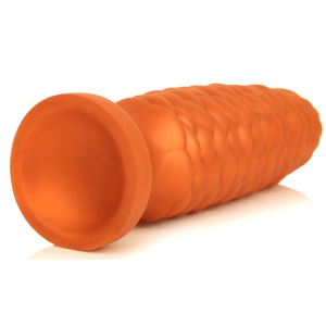 Plug anal LONG PINE XS de 11.5 x 3 cm Orange