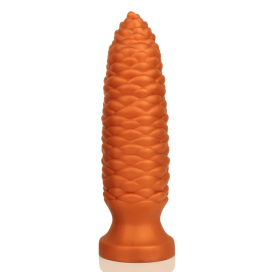 Plug anal LONG PINE M de 18 x 5 cm Orange 2