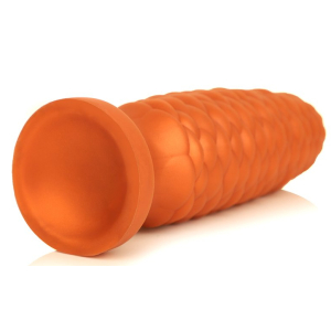 Plug anal LONG PINE M de 18 x 5 cm Orange