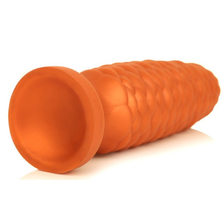 Plug anal LONG PINE M de 18 x 5 cm Orange