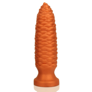 Plug anal LONG PINE L de 22 x 6 cm Orange