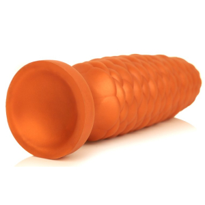 Plug anal LONG PINE L de 22 x 6 cm Orange