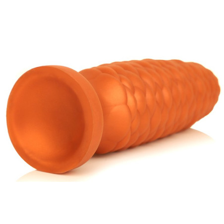 Plug anal LONG PINE L de 22 x 6 cm Orange
