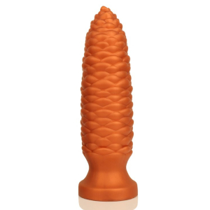 Plug anal LONG PINE XL de 25 x 7 cm Orange