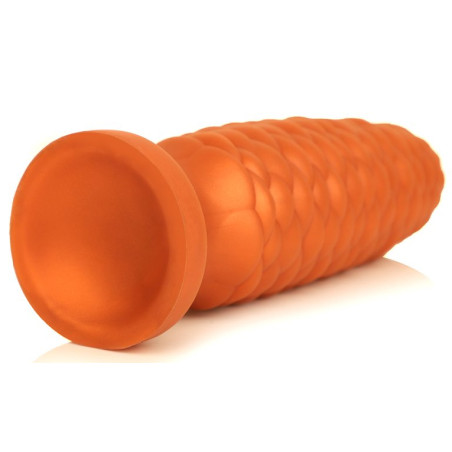 Plug anal LONG PINE XL de 25 x 7 cm Orange