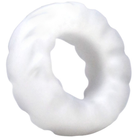 Cockring en silicone THE FAT TIRE Blanc Diamètre 25 mm