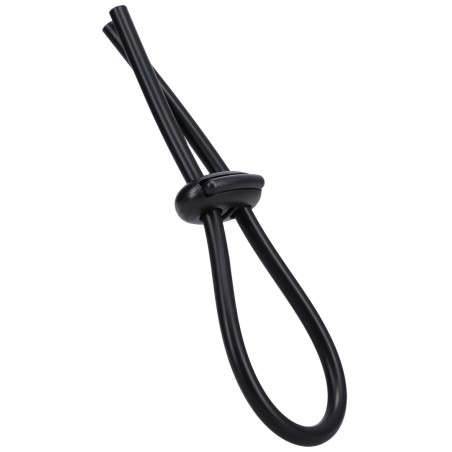 Cockring ajustable LASSO DOUBLE Noir de Rock Solid