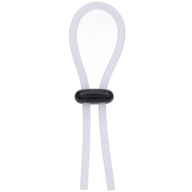 Cockring ajustable LASSO DOUBLE Blanc de Rock Solid
