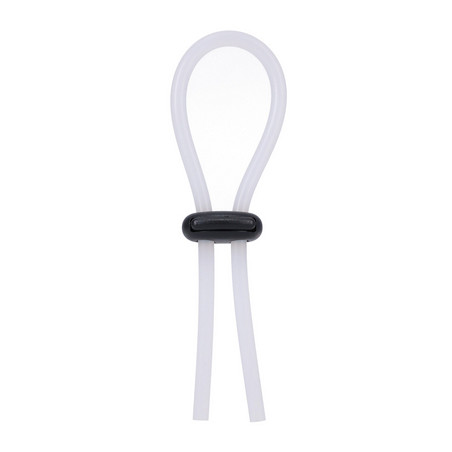 Cockring ajustable LASSO DOUBLE Blanc de Rock Solid