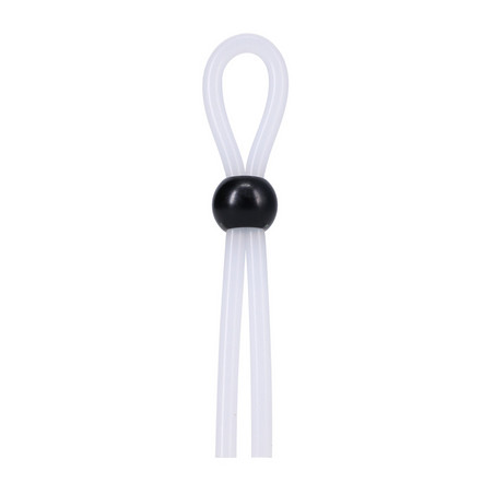 Cockring ajustable LASSO SINGLE Blanc de Rock Solid