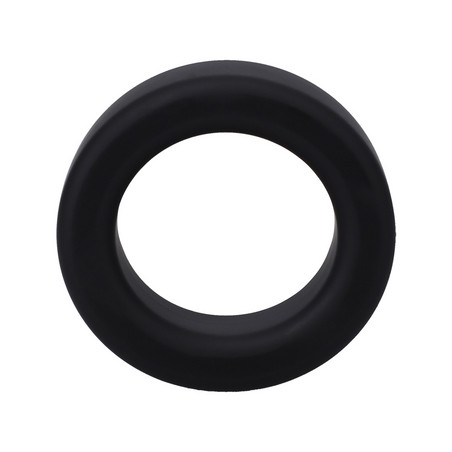 Cockring en silicone THE BIG O Noir de 32 mm