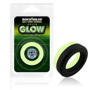 Cockring phosphorescent Bicolore THE BIG O 32 mm