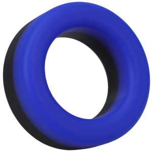 Cocking en silicone THE BIG O 32 mm Noir-Bleu