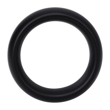 Cockring en silicone THE COLLAR Large Diamètre 50 mm