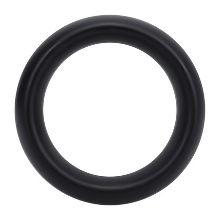 Cockring en silicone THE COLLAR Medium Diamètre 45 mm