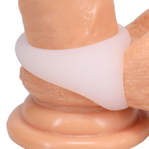 Ballstretcher en silicone THE STRETCHER Blanc 24 mm