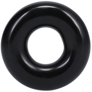 Cockring souple THE DONUT 2X Noir de 20 mm