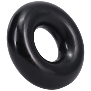 Cockring souple THE DONUT 2X Noir de 20 mm