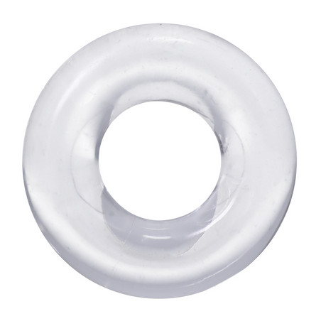 Cockring souple THE DONUT 3X Transparent Diamètre 22 mm