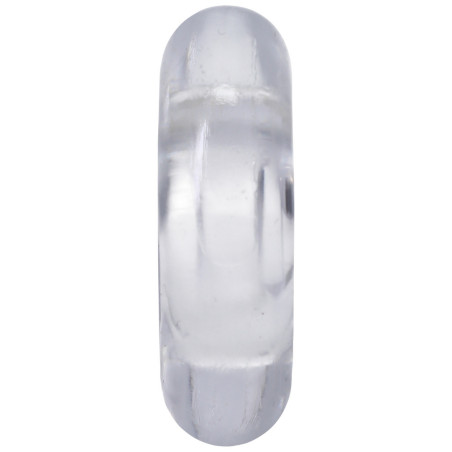 Cockring souple THE DONUT 3X Transparent Diamètre 22 mm