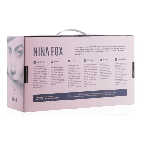 Masturbateur Réaliste NINA FOX 2 Entrées Chair