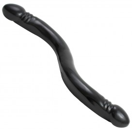 Double gode Dong Smooth Doc Johnson 44 x 3.8 cm Noir
