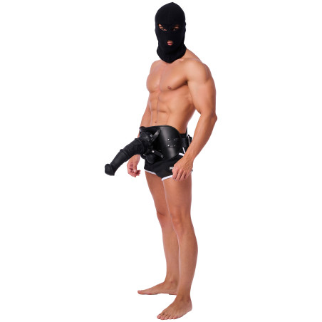 Harnais pour gode XXL en cuir - Marque The Red