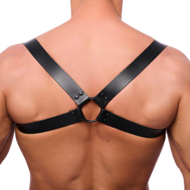 Harnais en cuir SHOULDER Noir 2