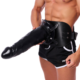 Harnais pour gode XXL en cuir - Marque The Red