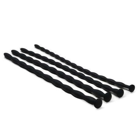 Lot de 4 tiges d'urètre en silicone 29cm