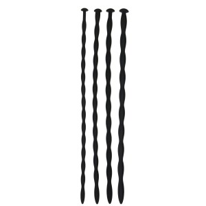 Lot de 4 tiges d'urètre en silicone 29cm