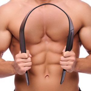 Paddle double en cuir 42cm