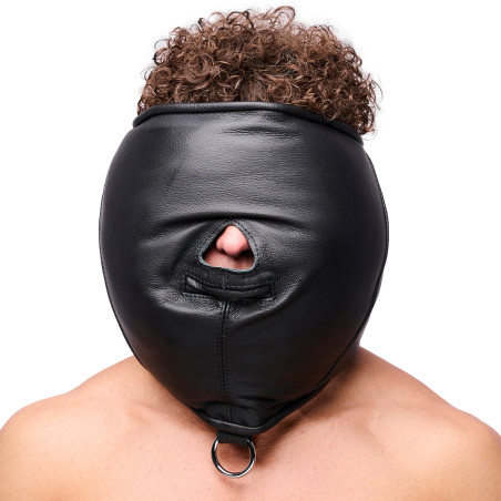 Cagoule Ultra rembourrée en cuir