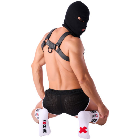 Chaussettes blanches FUCK ME SneakXX