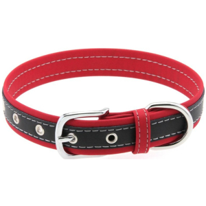 Collier Bicolore Simili CONTRASTED Rouge