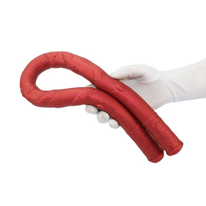 Double Gode DRAGON ROPE 64 x 3.2cm Rouge